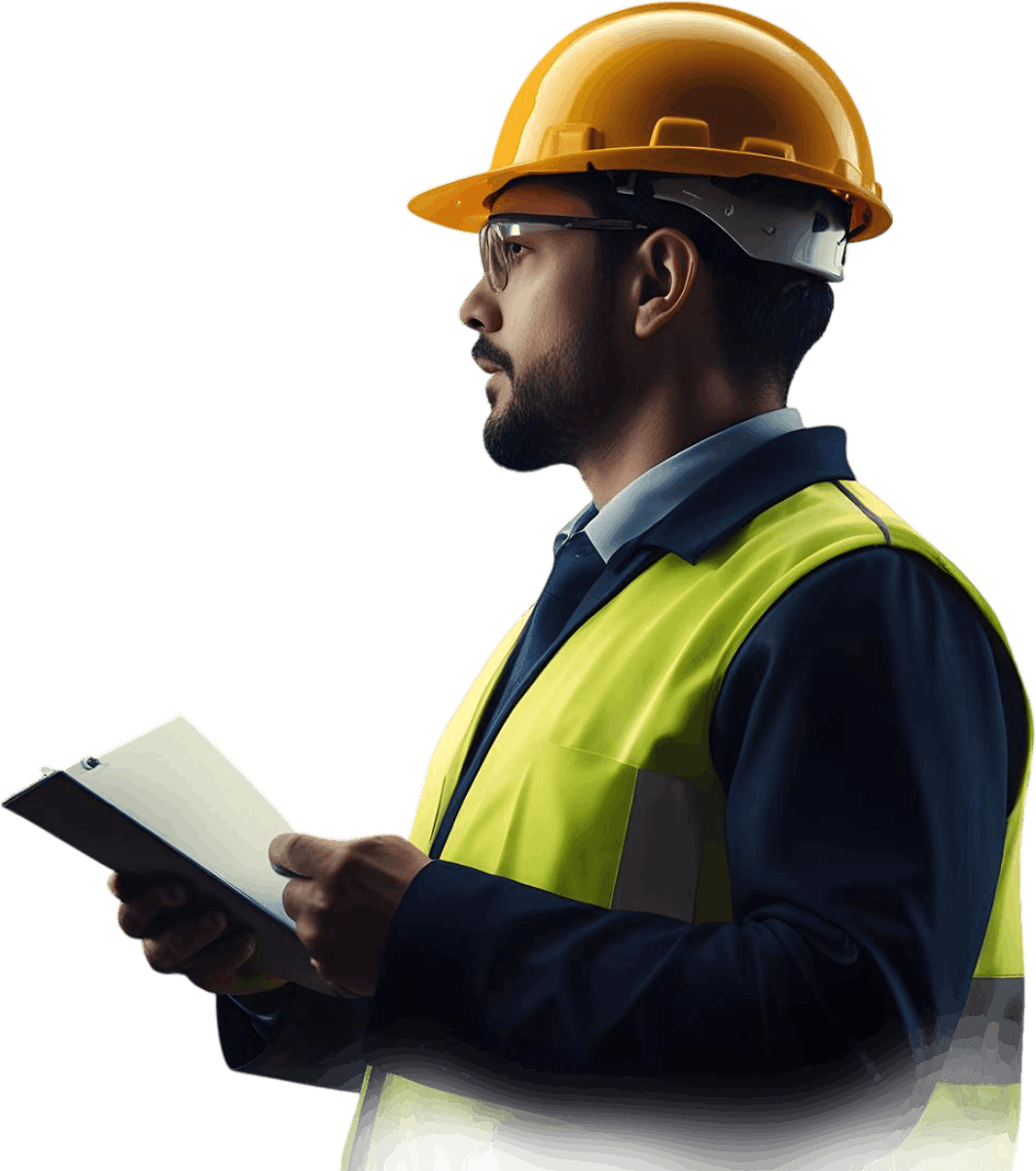 Professional construction worker for home renovation services